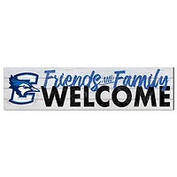 Creighton Bluejays 10'' x 40'' Friends & Family Welcome Sign