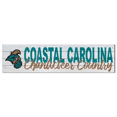 Coastal Carolina Chanticleers 40'' x 10'' Logo Sign