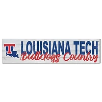 Louisiana Tech Bulldogs 40'' x 10'' Logo Sign