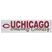 UChicago Maroons 40'' x 10'' Logo Sign