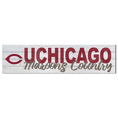 UChicago Maroons 40'' x 10'' Logo Sign