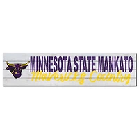 Minnesota State Mavericks 40'' x 10'' Logo Sign