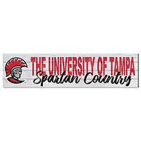 University of Tampa Spartans 40'' x 10'' Logo Sign