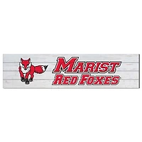 Marist Red Foxes 40'' x 10'' Logo Sign