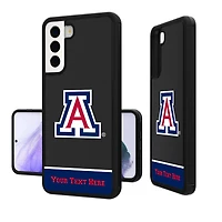 Arizona Wildcats Galaxy Endzone Personalized Bump Case