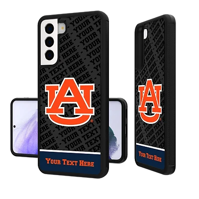Auburn Tigers Galaxy Endzone Personalized Bump Case