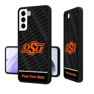 Oklahoma State Cowboys Galaxy Endzone Personalized Bump Case