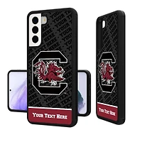 South Carolina Gamecocks Galaxy Endzone Personalized Bump Case