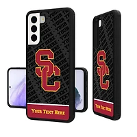 USC Trojans Galaxy Endzone Personalized Bump Case