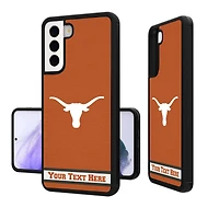 Texas Longhorns Galaxy Endzone Stripe Personalized Bump Case