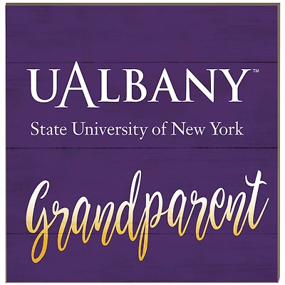 UAlbany Great Danes 10'' x 10'' Grandparent Plaque