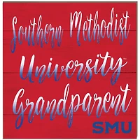 SMU Mustangs 10'' x 10'' Grandparent Plaque