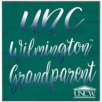 UNC Wilmington Seahawks 10'' x 10'' Grandparent Plaque