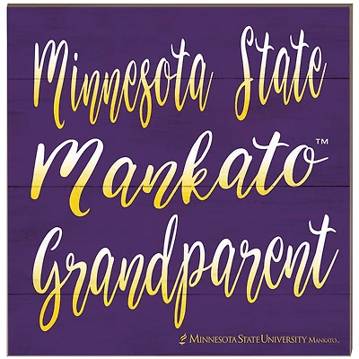 Minnesota State Mavericks 10'' x 10'' Grandparent Plaque
