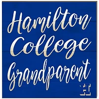 Hamilton Continentals 10'' x 10'' Grandparent Plaque