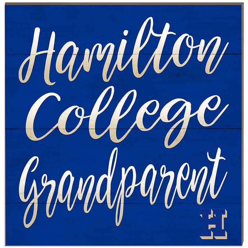 Hamilton Continentals 10'' x 10'' Grandparent Plaque