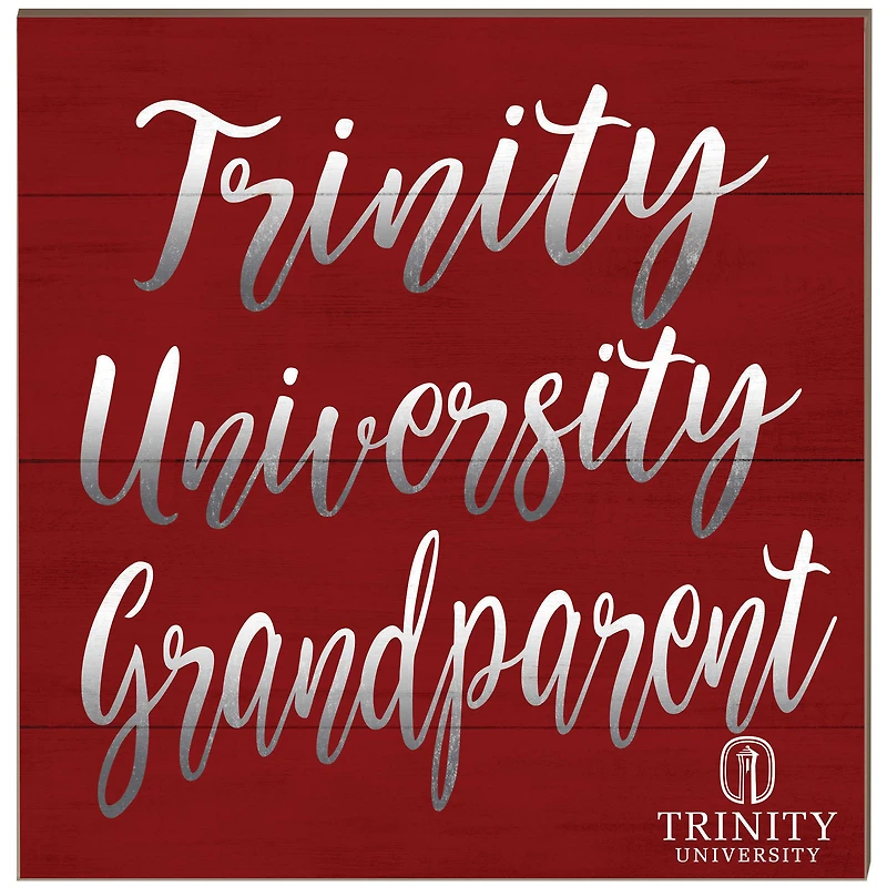 Trinity Tigers 10'' x 10'' Grandparent Plaque