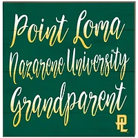 Point Loma Sea Lions 10'' x 10'' Grandparent Plaque