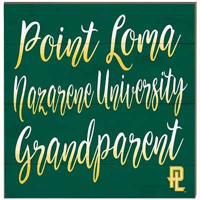 Point Loma Sea Lions 10'' x 10'' Grandparent Plaque