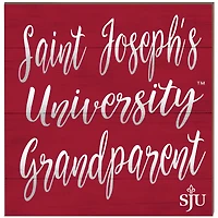 Saint Joseph's Hawks 10'' x 10'' Grandparent Plaque