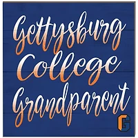 Gettysburg Bullets 10'' x 10'' Grandparent Plaque