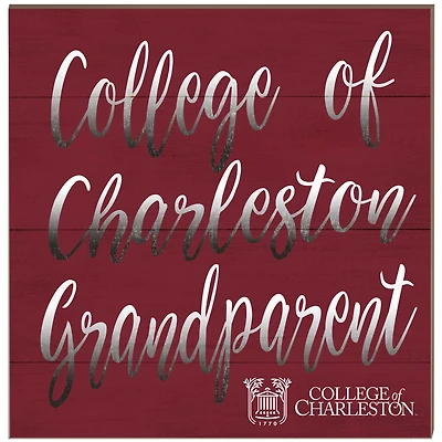 Charleston Cougars 10'' x 10'' Grandparent Plaque