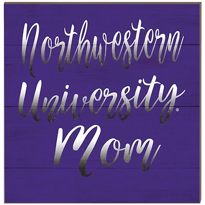 Northwestern Wildcats 10'' x 10'' Mom Plaque