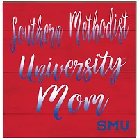 SMU Mustangs 10'' x 10'' Mom Plaque