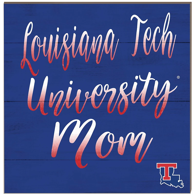 Louisiana Tech Bulldogs 10'' x 10'' Mom Plaque