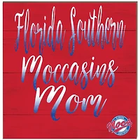 Florida Southern Moccasins 10'' x 10'' Mom Plaque