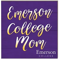 Emerson College Lions 10'' x 10'' Mom Plaque
