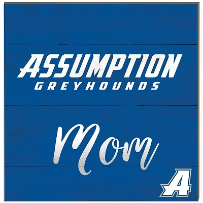 Assumption Greyhounds 10'' x 10'' Mom Plaque