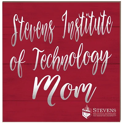 Stevens Institute of Technology Ducks 10'' x 10'' Mom Plaque