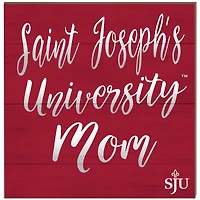 Saint Joseph's Hawks 10'' x 10'' Mom Plaque