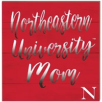 Northeastern Huskies 10'' x 10'' Mom Plaque