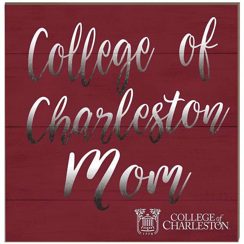 Charleston Cougars 10'' x 10'' Mom Plaque