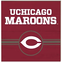 UChicago Maroons 10'' x 10'' Retro Team Sign