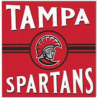 University of Tampa Spartans 10'' x 10'' Retro Team Sign