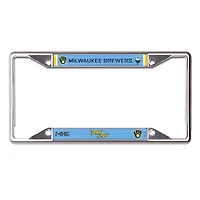 WinCraft Milwaukee Brewers City Connect License Plate Frame