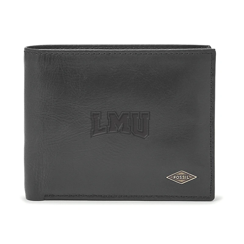 Men's Fossil Loyola Marymount Lions Leather Ryan RFID Passcase Wallet