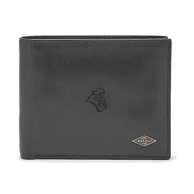 Men's Fossil Coastal Carolina Chanticleers Leather Ryan RFID Passcase Wallet
