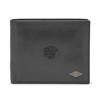 Men's Fossil Liberty Flames Leather Ryan RFID Passcase Wallet