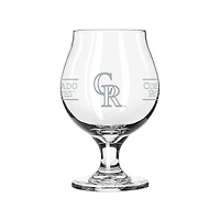 Colorado Rockies 16oz. Belgium Glass