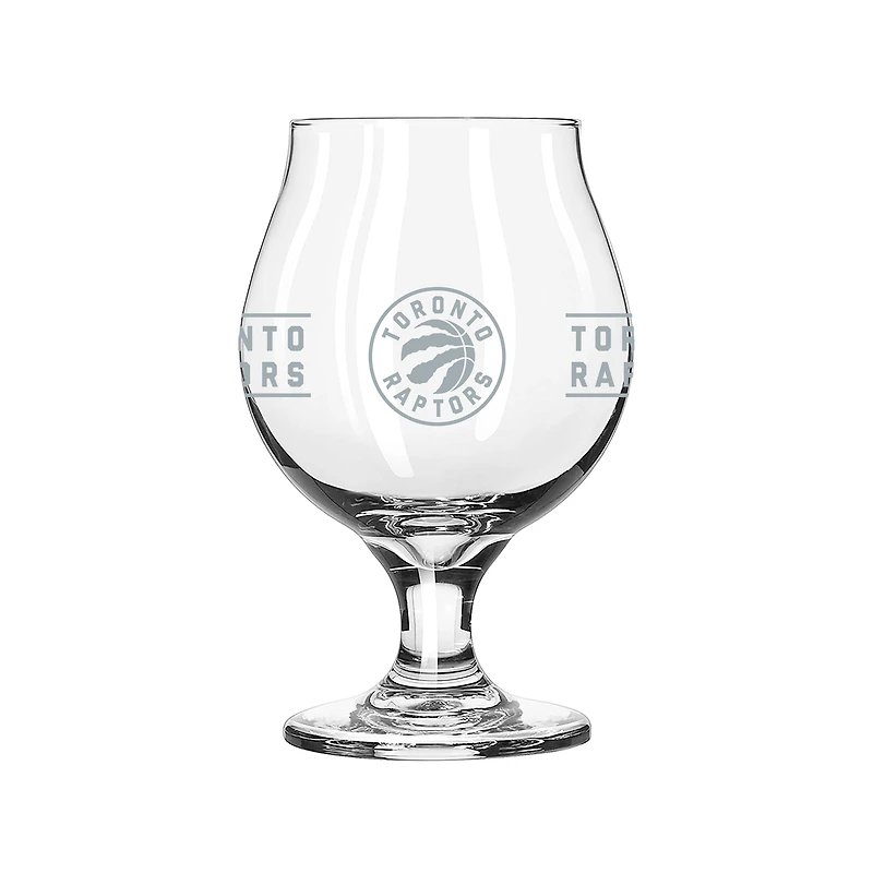 Toronto Raptors 16oz. Belgium Glass
