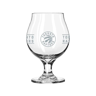 Toronto Raptors 16oz. Belgium Glass