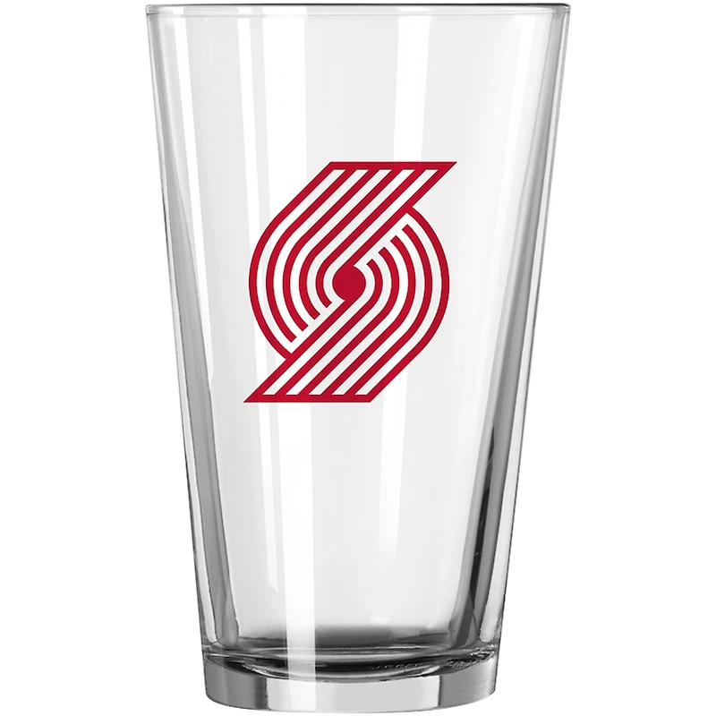 Portland Trail Blazers 16oz. Team Wordmark Game Day Pint Glass