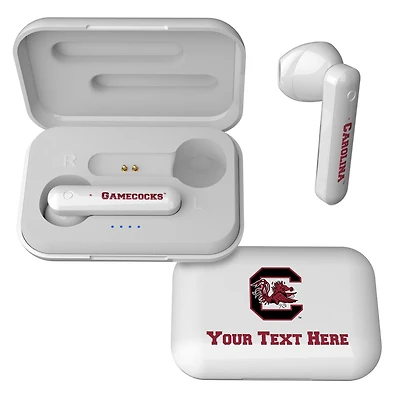 South Carolina Gamecocks Personalized True Wireless Earbuds