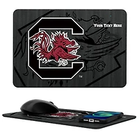 South Carolina Gamecocks Personalized Wireless Charger & Mouse Pad