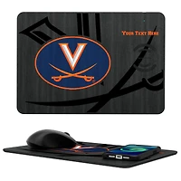 Virginia Cavaliers Personalized Wireless Charger & Mouse Pad