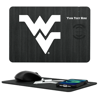 West Virginia Mountaineers Personalized Wireless Charger & Mouse Pad